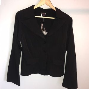 ❤️Black bell sleeve blazer